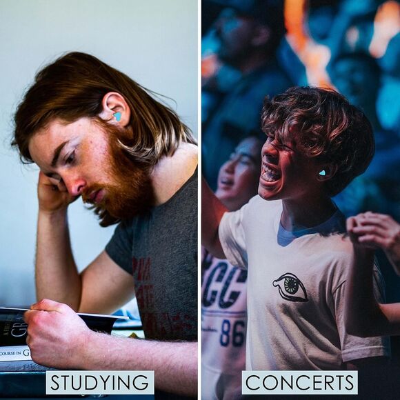 6 Pair Juju Silicone Ear Plugs Sleeping Earplugs Noise Cancelling Sleep Swimming - Picture 5 of 7